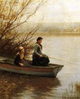 Daniel Ridgway Knight - Fishing